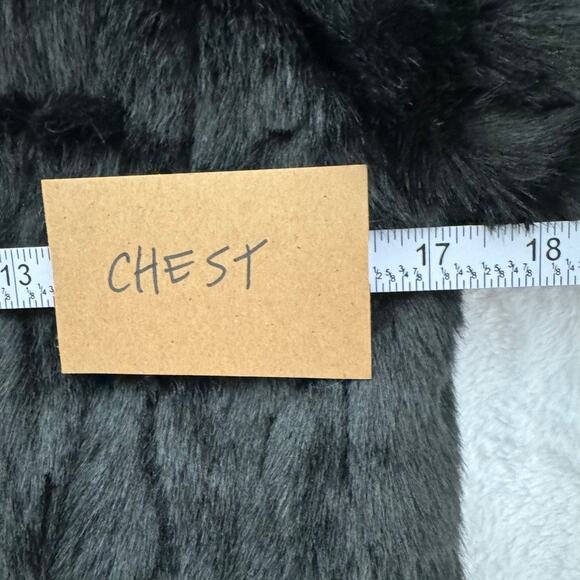 Lipsy London Faux Fur Bomber Jacket 🛸 Size 4 - Picture 8 of 11